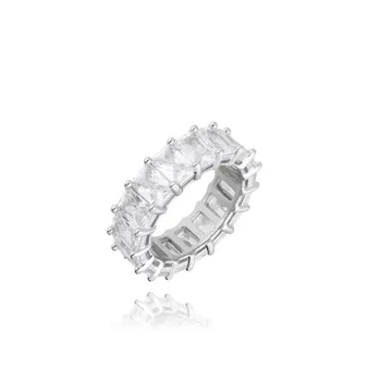 Pierścionek srebrny z kryształkami Silver Ice